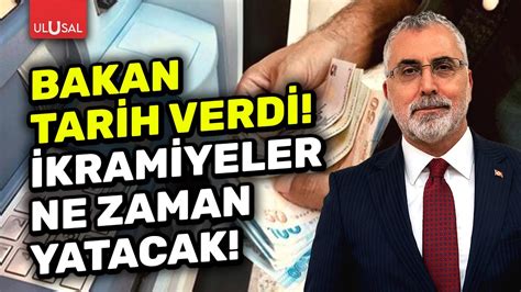 Emekli bayram ikramiyeleri ne zaman yatacak Bakan Vedat Işıkhan