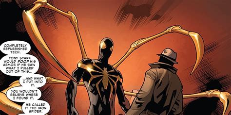 Spider Man Every Marvel Hero And Villain Whos Worn The Iron Spider Armor Laptrinhx News