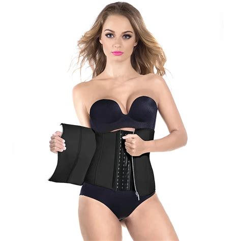 Zipper Waist Cincher Waist Trainer Body Shapewear Sexy Slim Waist