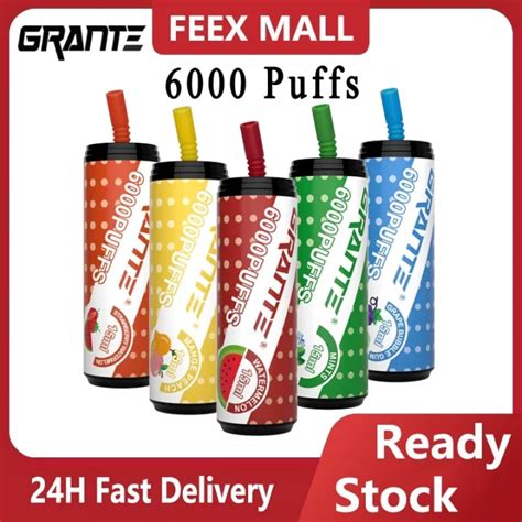 Legit Grante 6000 Puffs Disposable Vape Pod Chargeable Voltbar 6000