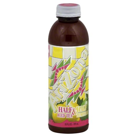 Arizona Half Half Iced Tea Lemonade Fl Oz Walmart