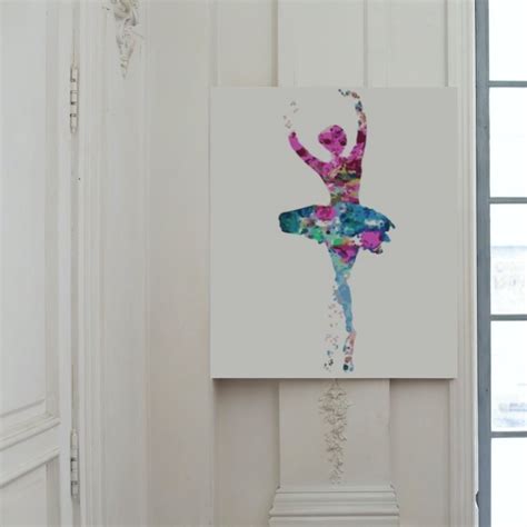 Bailarina De Ballet Pintar Por N Meros Moha