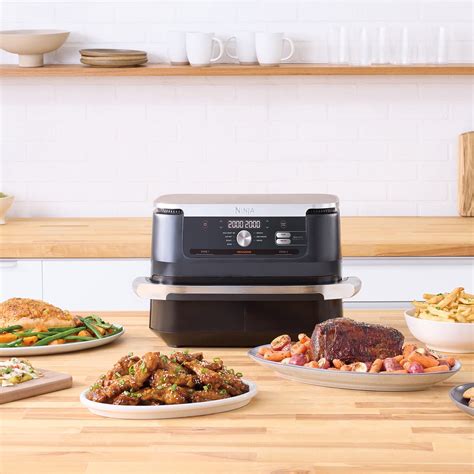 Ninja Foodi Flexdrawer Xl Dual Air Fryer Af500uk Megazone And Dual Zone