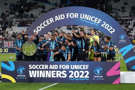 World Xi Defeat England In Soccer Aid Match For Unicef Wales Online