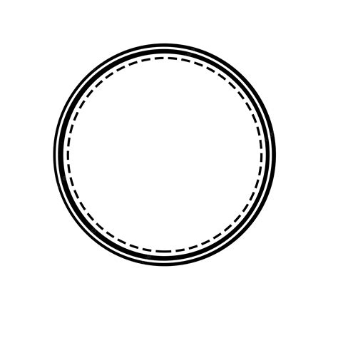 Black Ring Circle Story Vector Vector Circle Black Png Transparent