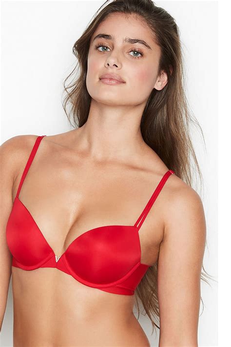 Buy Victorias Secret Lipstick Red Smooth Push Up Bra From The Next Uk