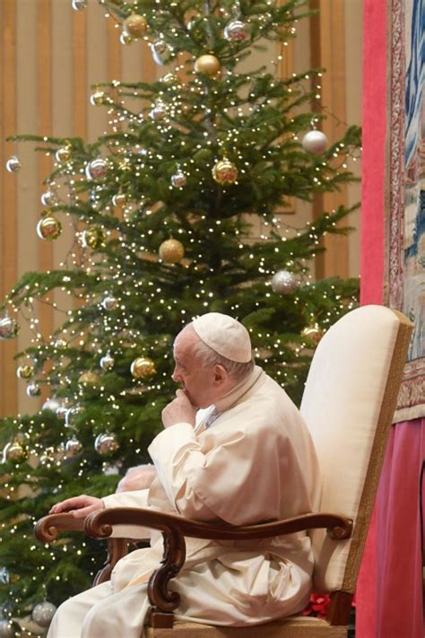 Christmas Greetings Of The Holy Father To The Roman Curia Activities