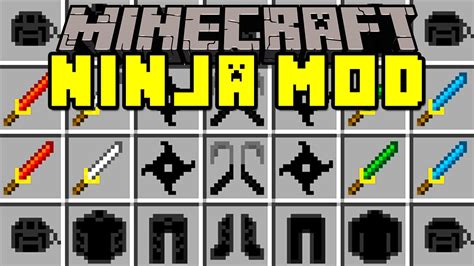 Minecraft Ninja Mod