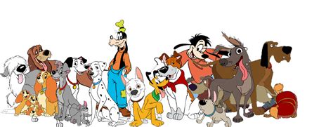 Disney dogs by crossovercreteor on DeviantArt