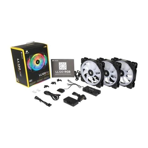 Jual Corsair Ll Series Ll Rgb Fan Pack With Lighting Node Pro