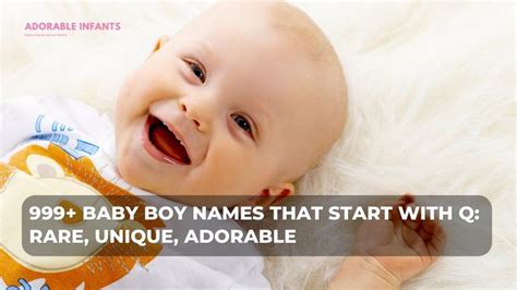 500 Baby Boy Names That Start With Q Rare Unique Adorable