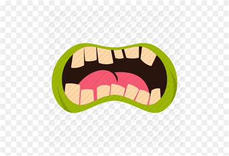 Teeth Clipart Monster Mouth - Monster Mouths Clipart - FlyClipart