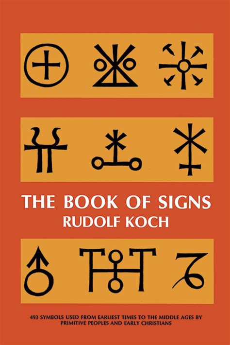 The Book of Signs (Dover Pictorial Archive): Koch, Rudolf ...