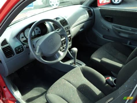 Gray Interior Hyundai Accent Gls Coupe Photo Gtcarlot