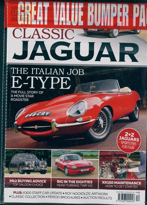 Classic Jaguar Magazine Subscription Buy At Uk Marque