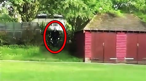 12 Scariest Slender Man Sightings Caught On Tape Youtube