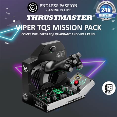 Thrustmaster Viper TQS Mission Pack Video Gaming Gaming Accessories