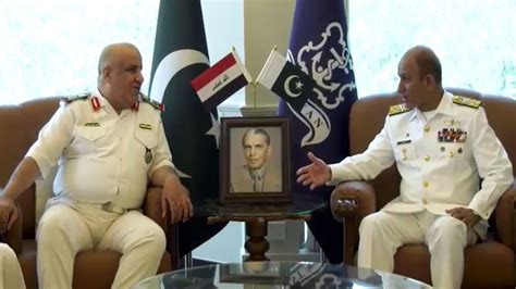 Iraqi Commander Appreciates Pakistan Navy S Role In Regional Maritime