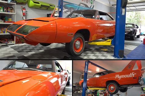 Tor Red Plymouth Superbird Is A Low Mileage Survivor With Original