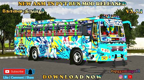 New Asm Tn Pvt Bus Mod Released Bussid V Spg Gaming Bussidid