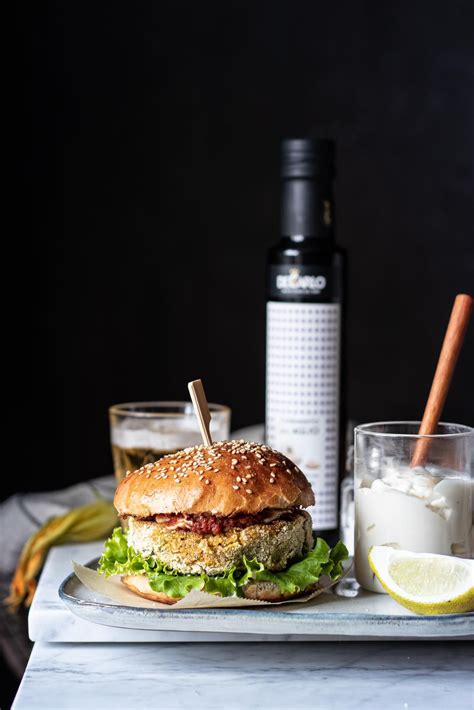 Cucina Mancina Burger Di Ceci E Zucchine Con Maionese All Aglio Aglio