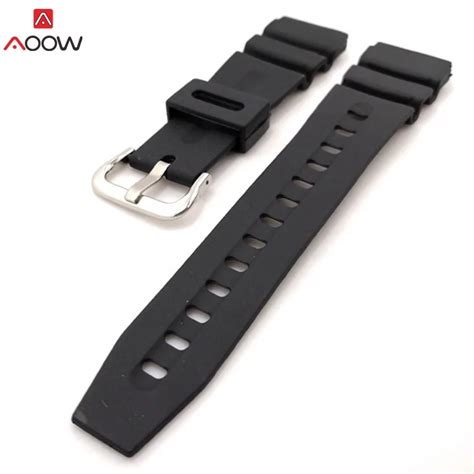 Aoow Newest Silicone Rubber Watch Strap Bands Generic Watchband