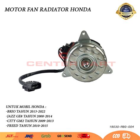 Jual Motor Fan Radiator Motor Kipas Radiator Honda Brio Freed City Gm2