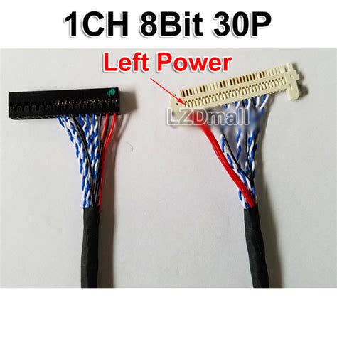 Pc Lvds Cable Ch Bit Pin Lcd Screen Cable Fix P Single Line