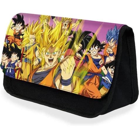 Tui Crayons Anim Trousse Crayon Avec Dessin Anim Goku Trousse