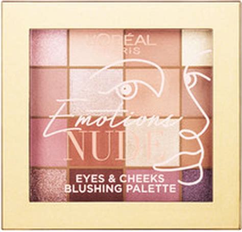 L Or Al Eyes Cheeks Blushing Palette Emotions Nude Bol