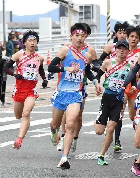 ＜都道府県対抗男子駅伝＞佐賀11位、アンカー山﨑諒介（神奈川大）区間賞 Saga Ssp