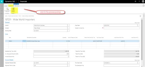 Dynamic 365 Finance And Operations Vendor Invoice Process In Dynamics365