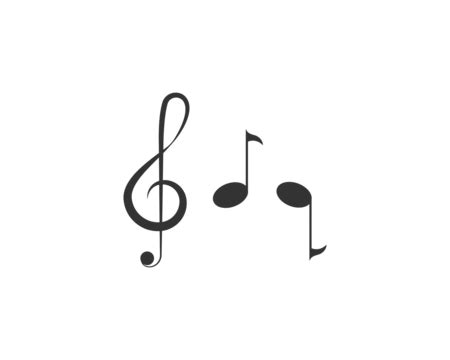 Music Note Icon Vector G Clef Cool Blank Vector, G Clef, Cool, Blank ...