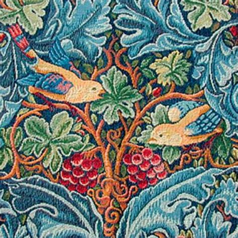 William Morris Strawberry Thief Detail Ceramic Or Porcelain Tiles