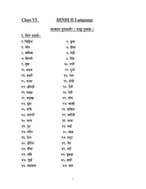 Hindi Grammar Sangya Worksheets For Class 4 Arinjay Academy Kriya