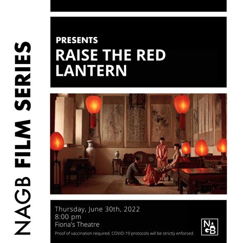 Film Series Raise The Red Lantern National Art Gallery Of The Bahamas