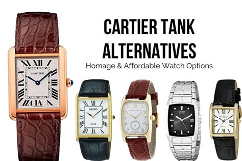 11 Cartier Tank Alternatives (Homage & Affordable Watch Options) | Cartier tank, Cartier watches ...