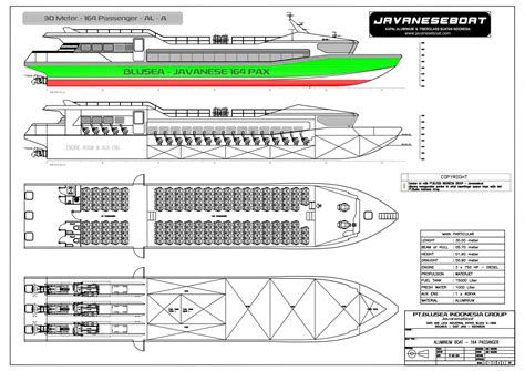 Kapal Fiber Kapal Aluminium Buatan Indonesia Kapal Aluminium 164 Penumpang