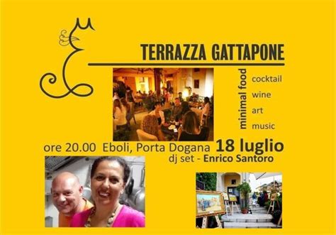 Eboli In Arte Cultura Musica E Food Con I Mercoled Della Terrazza