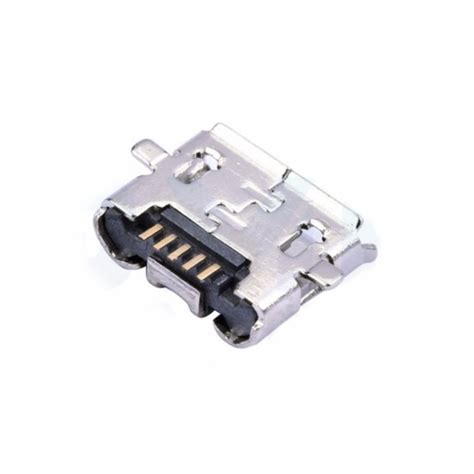 Micro Usb Socket R A Smd Type B Board Mounted