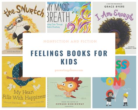 Books About Feelings For Kids ⋆ Parenting Chaos