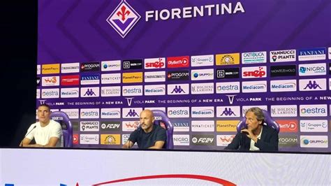 Fiorentina Rapid Vienna Le Parole Di Italiano E Milenkovic Alla Vigilia