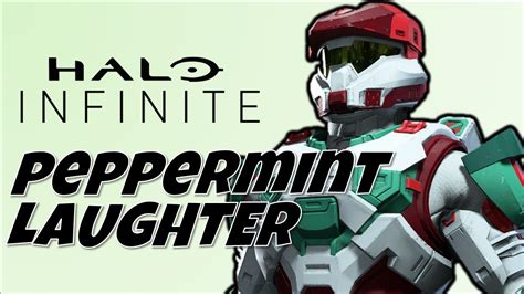 How To Get The Free Peppermint Laughter Armor Coating In Halo Infinite