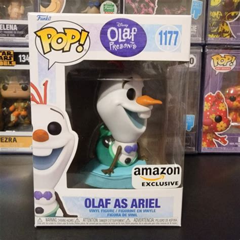 Funko Pop Disney Olaf Presents Olaf As Ariel 1177 Amazon With