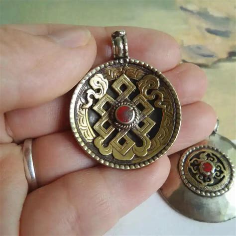 Buy Tbp503 Tibetan Jewelry Tibet Endless Knots Amulet