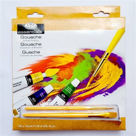 ROYAL LANGNICKEL PACK DE 18 PINTURAS GOUACHE Hondurasplanner