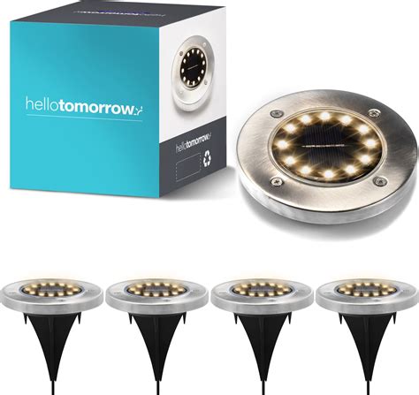 Hello Tomorrow 4 St Solar Tuin Led Verlichting Op Zonne Energie