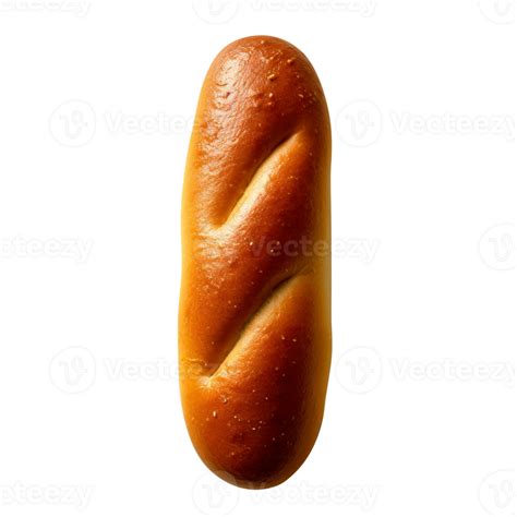 Fresh baked long bread loaf on transparent background 27145615 PNG