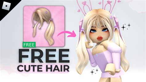 Get Twice Blonde Pigtails Free Hair Roblox New Free Hair Twice