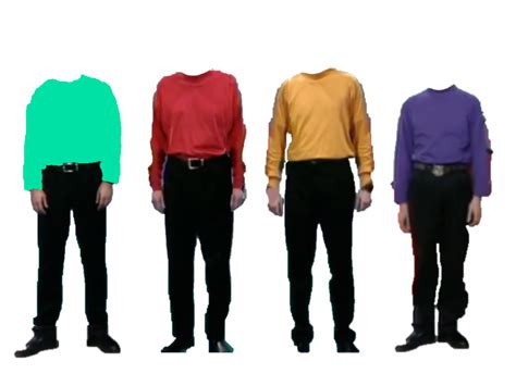 The Wiggles Outfits 1994 by TamaraMichael on DeviantArt